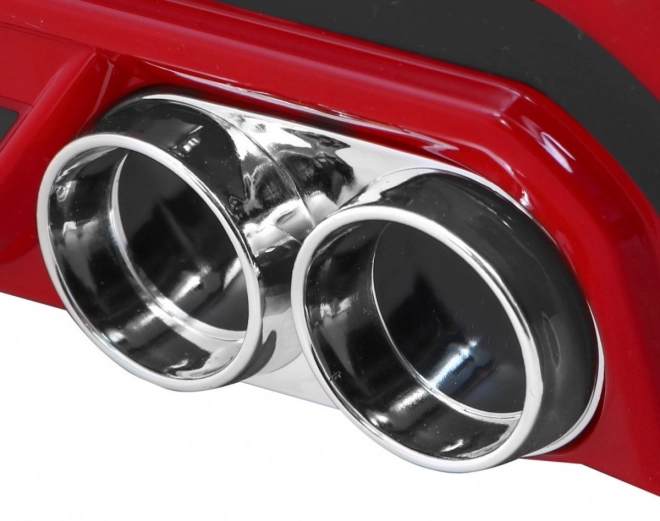 Mașină electrică pentru copii BMW X6M vopsită + telecomandă + EVA + pornire lentă + audio + LED – Červené