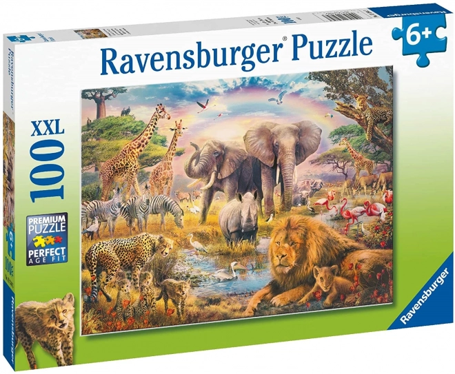 Ravensburger Puzzle African Savanna XXL 100 Pieces