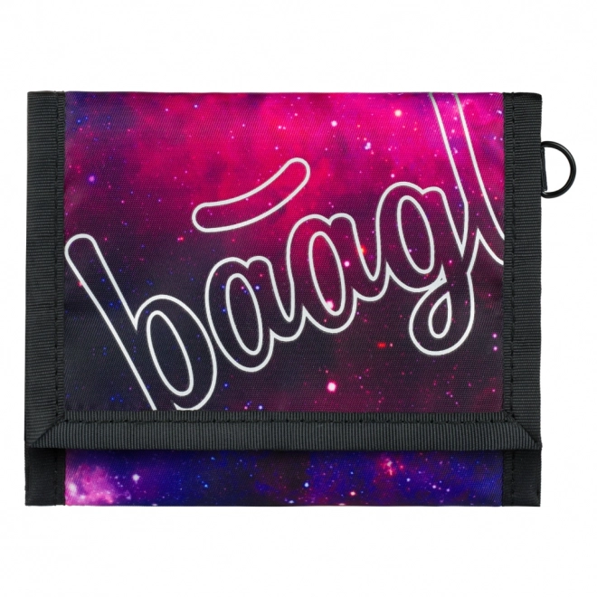 Baagl Wallet Galaxy Purple