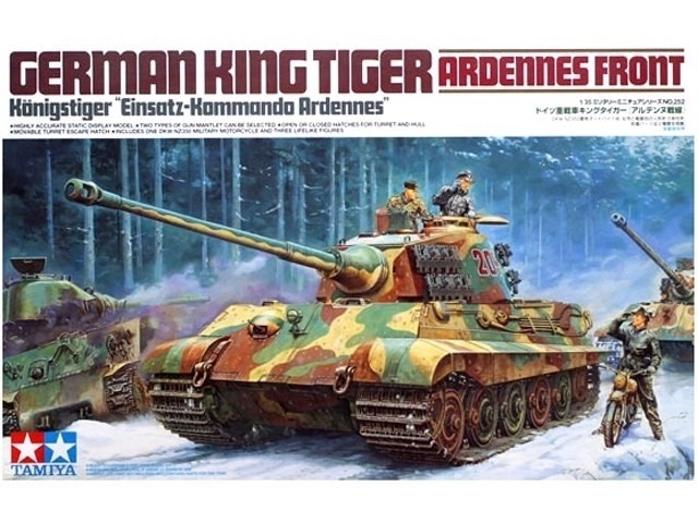 King Tiger Model Tank Kit