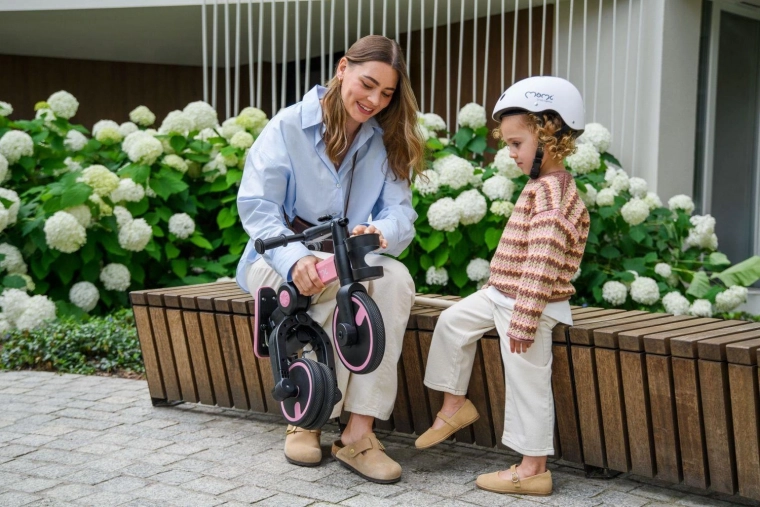 Compact inklappen met één knop