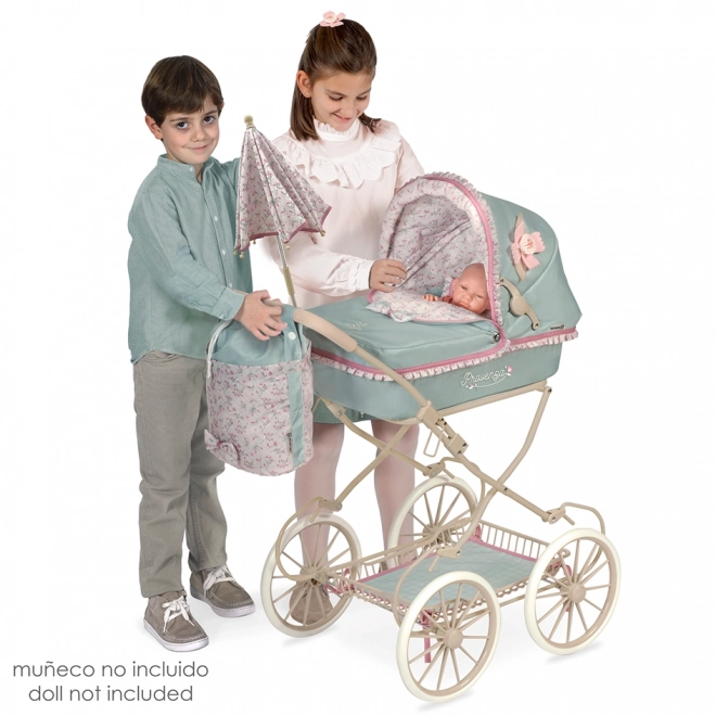 Folding Doll Stroller with Bag and Accessories