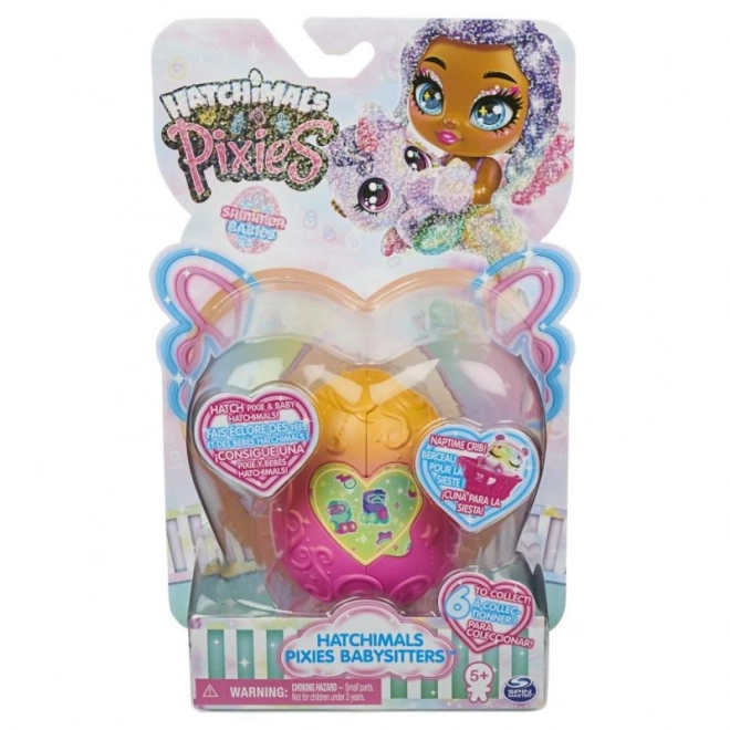 Hatchimals Pixies mit Baby und Zubehör