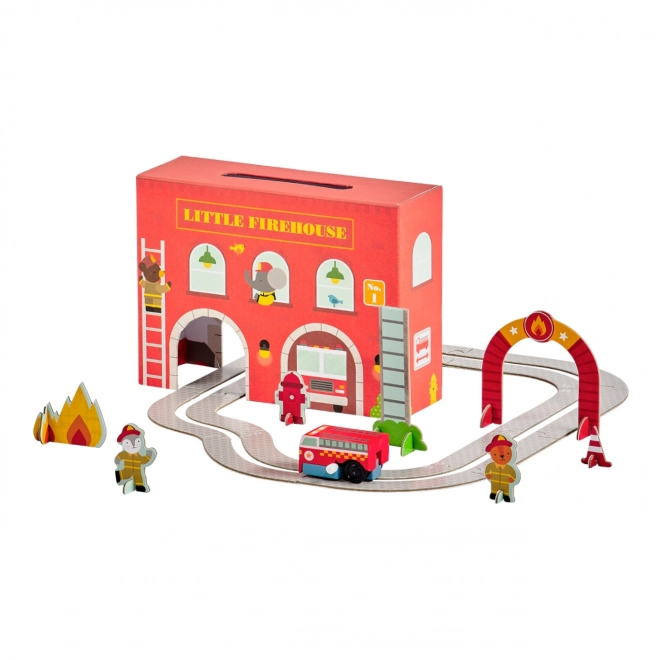 Fire Station Play Set by Petit Collage