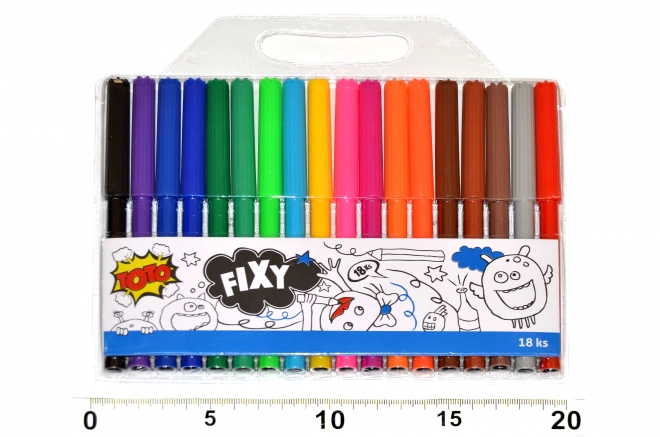 Colorful Marker Set 18 pcs