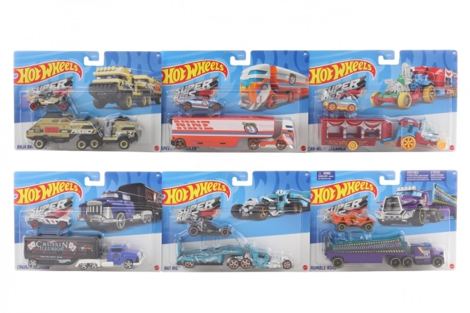 Hot Wheels Transport Truck with Car