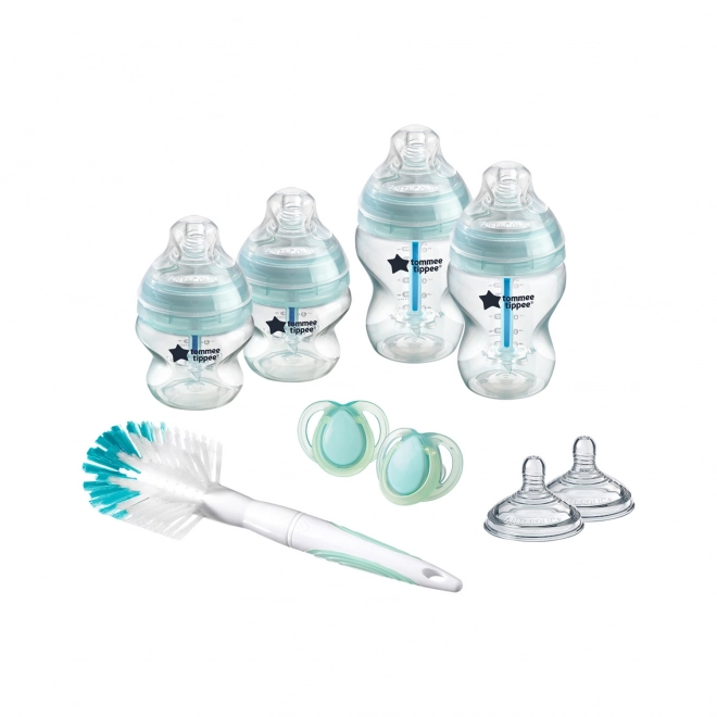 Advanced Newborn Baby Bottle Set with Brush