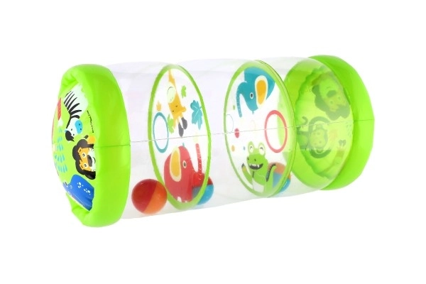 Inflatable Baby Educational Roller with Balls