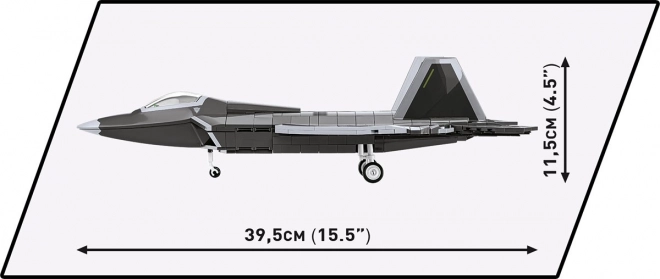 Cobi Armed Forces Lockheed F-22 Raptor Model Kit