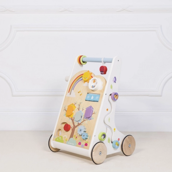 Le Toy Van Wooden Walker with Woodland Activities