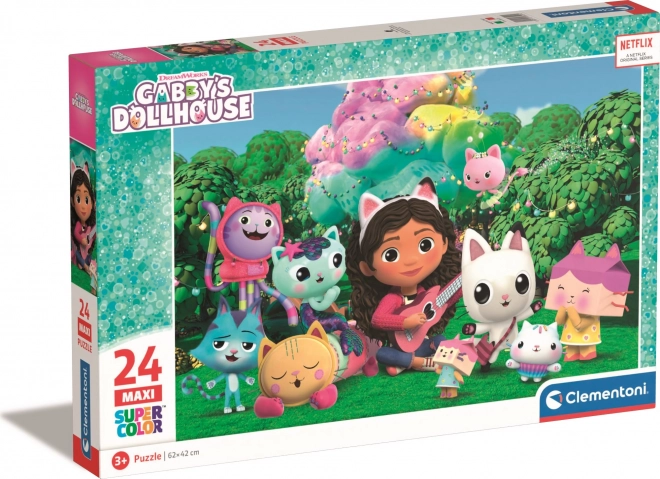 Maxi Puzzle 24 Pieces Gabby's Dollhouse