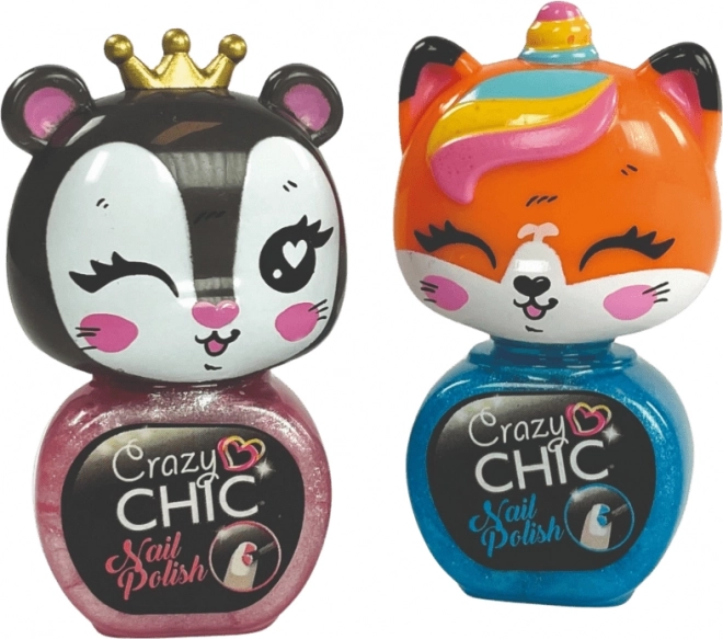 Clementoni Crazy Chic Beauty Nail Polish Set