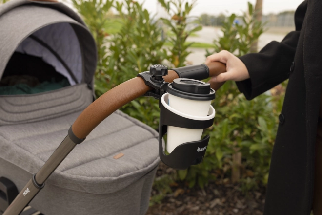 Stroller Drink Holder Deluxe Black