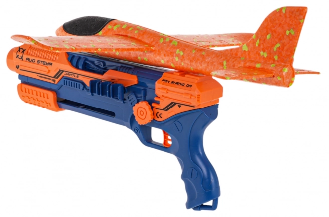 Airplane Launcher Gun 5-in-1 Orange