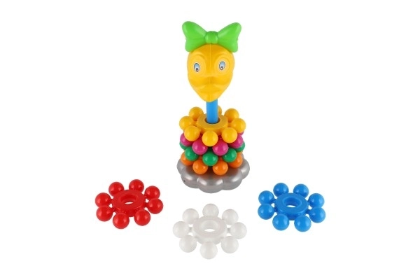 Colorful Ring Stacking Pyramid for Kids