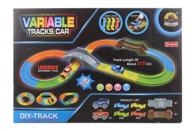 Battery Operated Car on Track