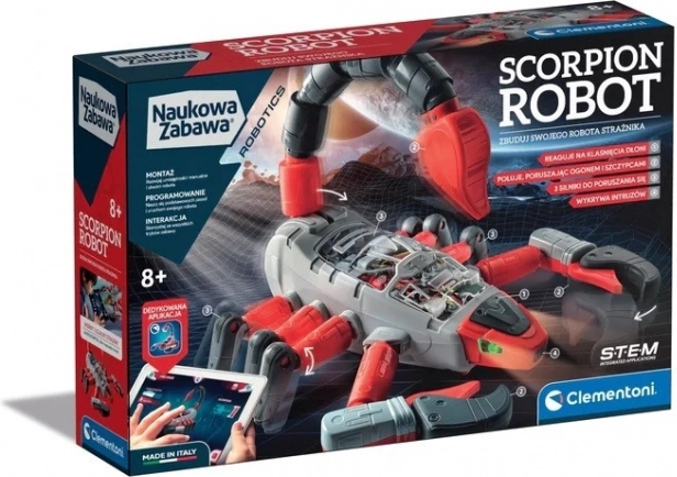 Konstrukční robotický škorpion – stavebnice