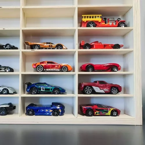 Wooden Shelf for Cars