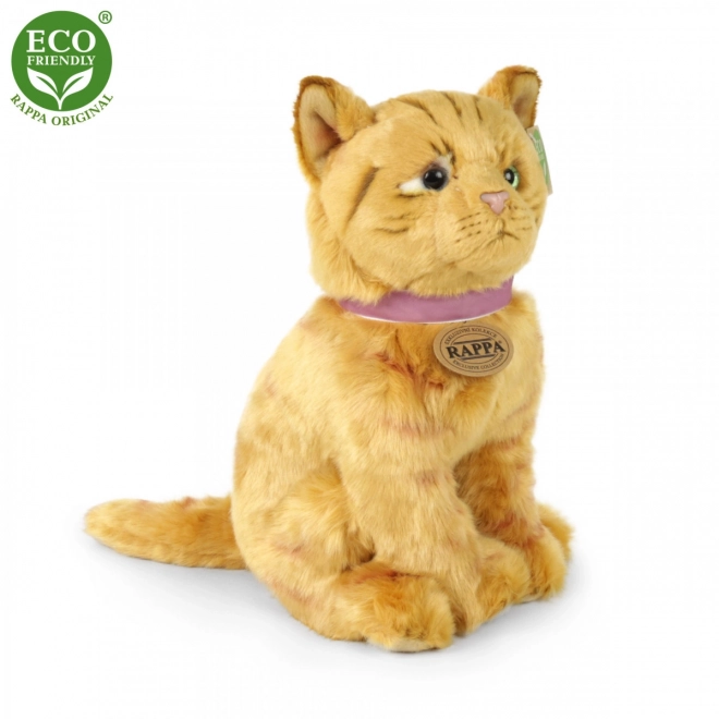 Rappa 25 cm Brown Plush Cat ECO-FRIENDLY