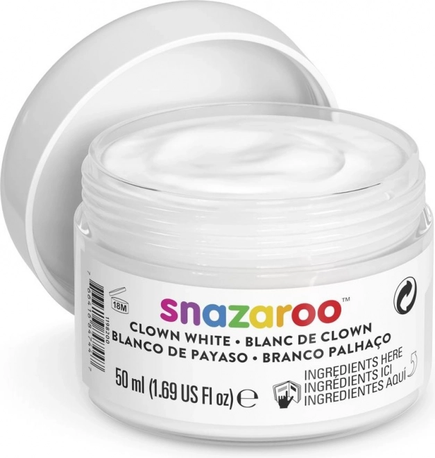 Clown White Face Paint Snazaroo