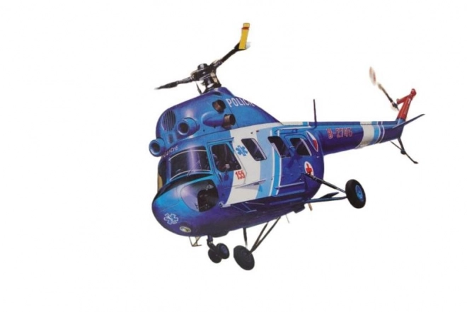 Helicopter Mi-2 Police Building Kit