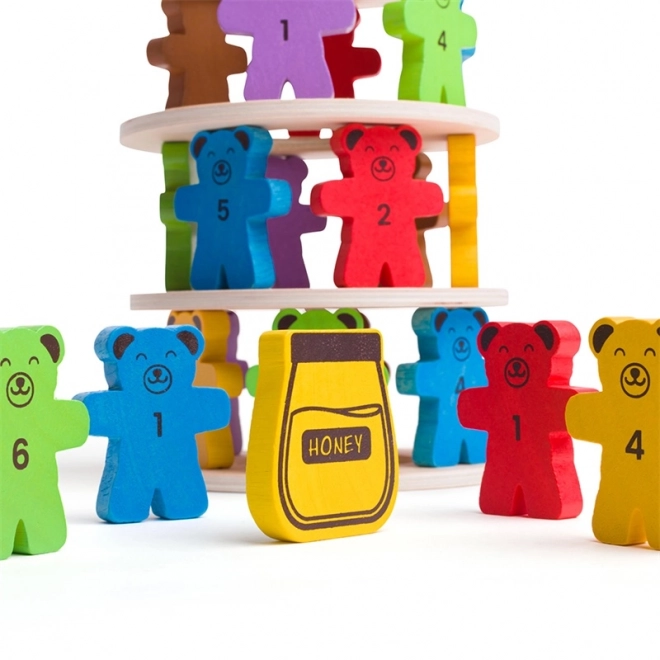 Falling Bears Game by Bigjigs Toys