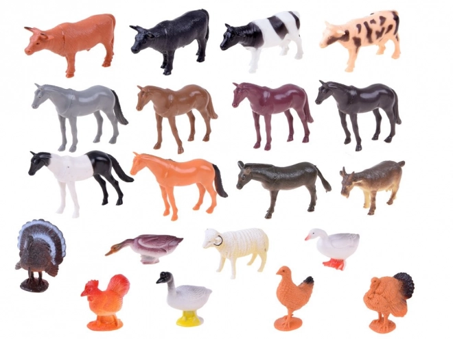 Farm Animal Set 20 Figures