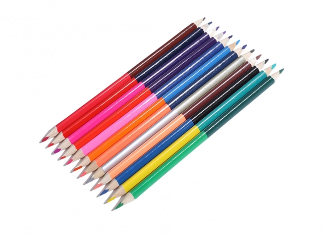 Dual-sided Colored Pencils Set 24 Colors