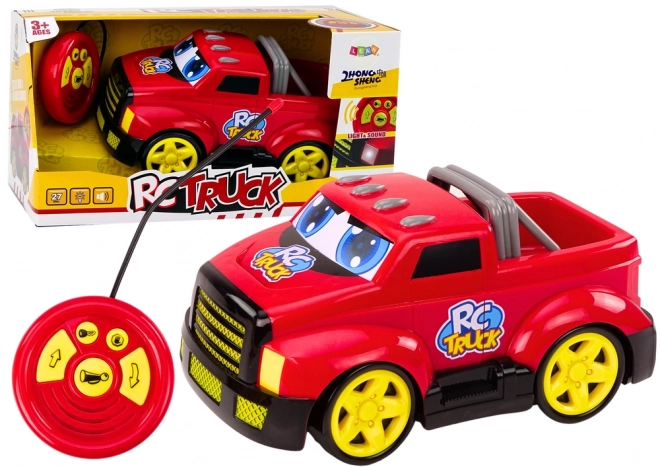 Remote Controlled Cartoon Car with Lights and Sounds