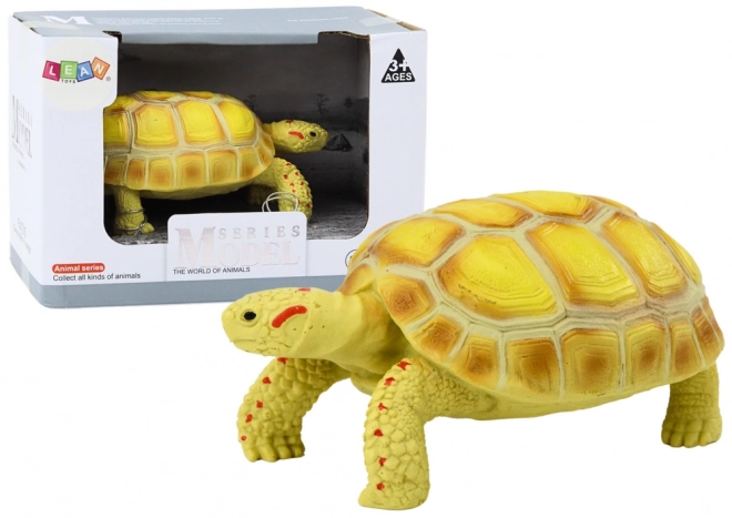 Yellow Land Turtle Collectible Figurine