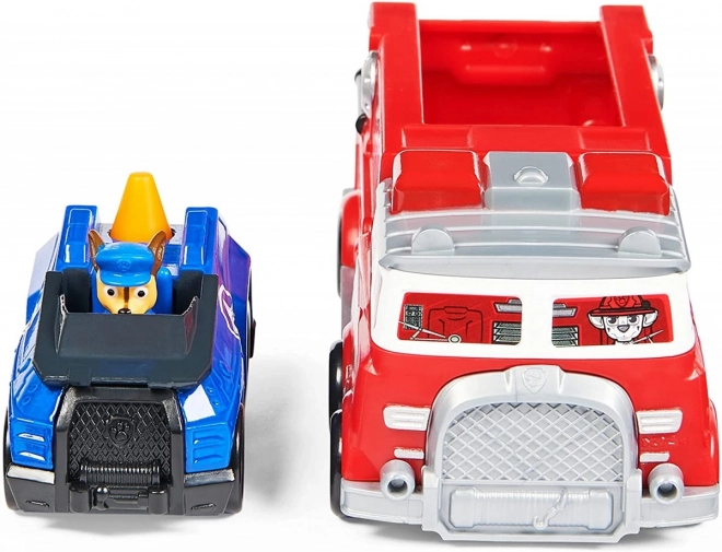 Paw Patrol Fire Truck with Chase Die-Cast Car