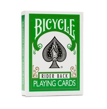 Green Bicycle Deck Playing Cards