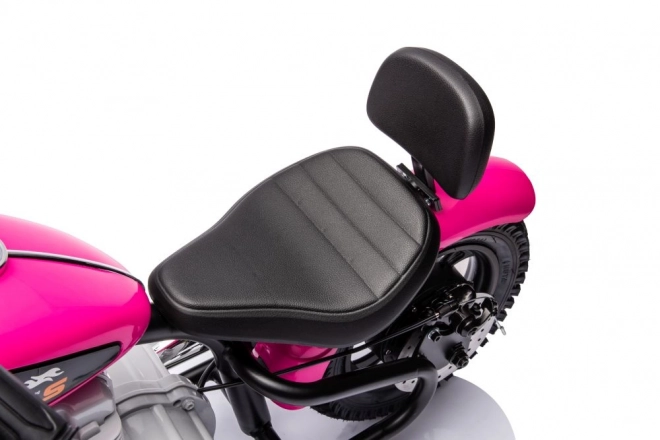 Pink Rechargeable Motorbike