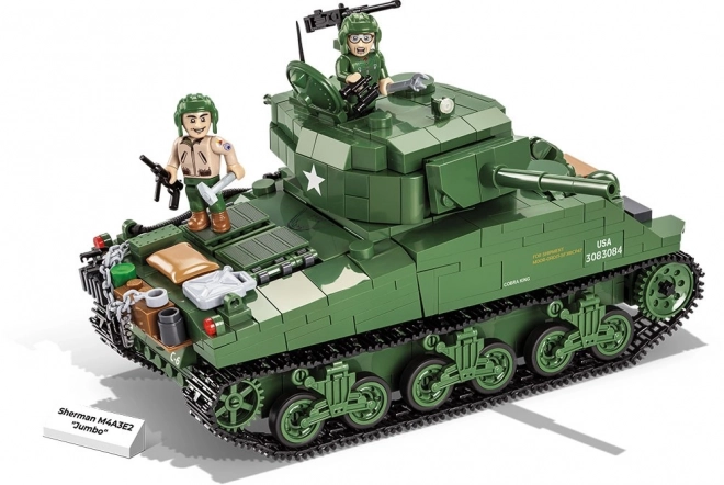 Sherman M4A3E2 Jumbo Tank Building Set