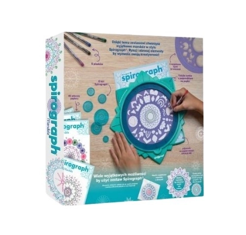 Kit creativo Spirograph Mandala