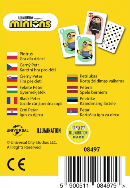 Black Peter Card Game with Minions