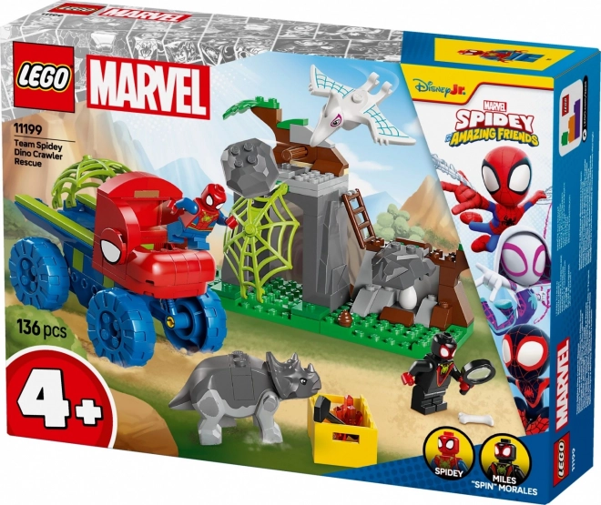 Spidey Rescue Mission Dino Truck