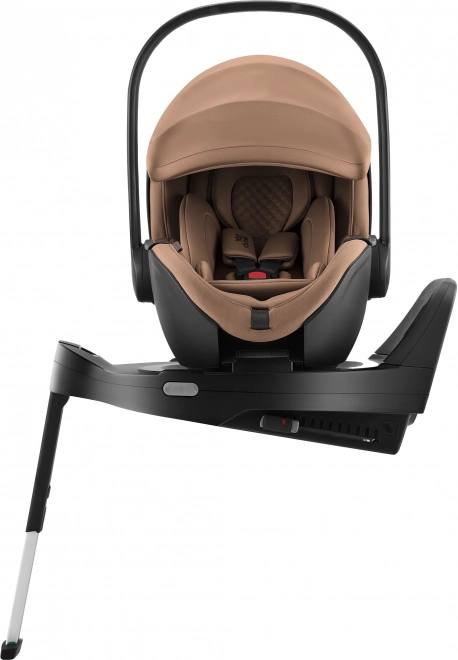 Baby-Safe Lux autósülés fényűző, meleg karamell színben