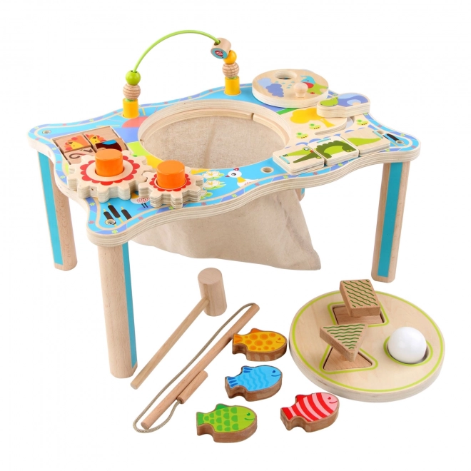 Wooden Jungle Expedition Activity Table