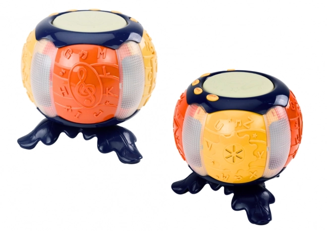 Interactive Educational Musical Pumpkin with Lights and Sounds