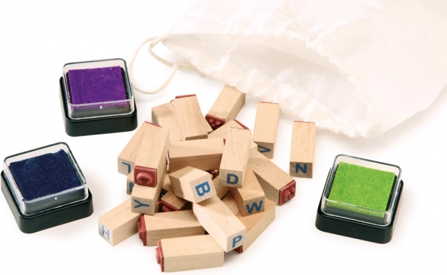Complete alphabet for creative crafting