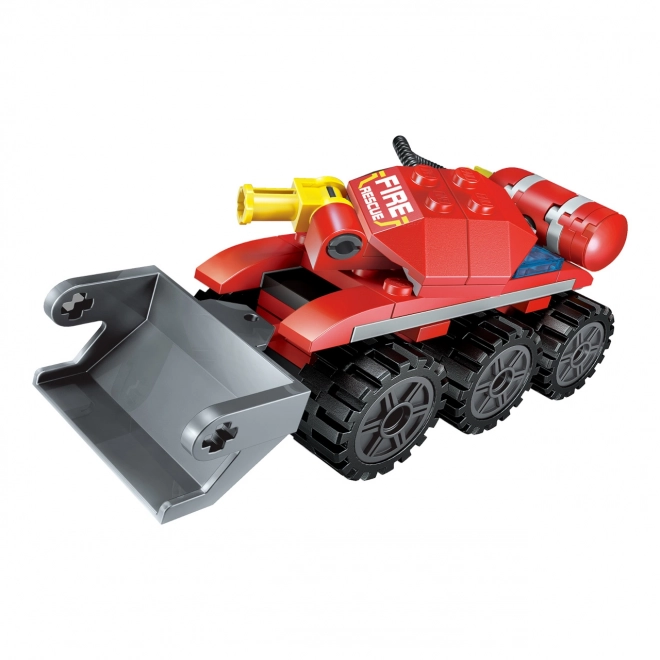 Qman Rescue Vehicle Building Set