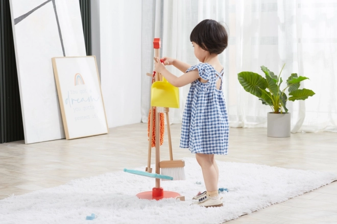 Wooden Cleaning Set