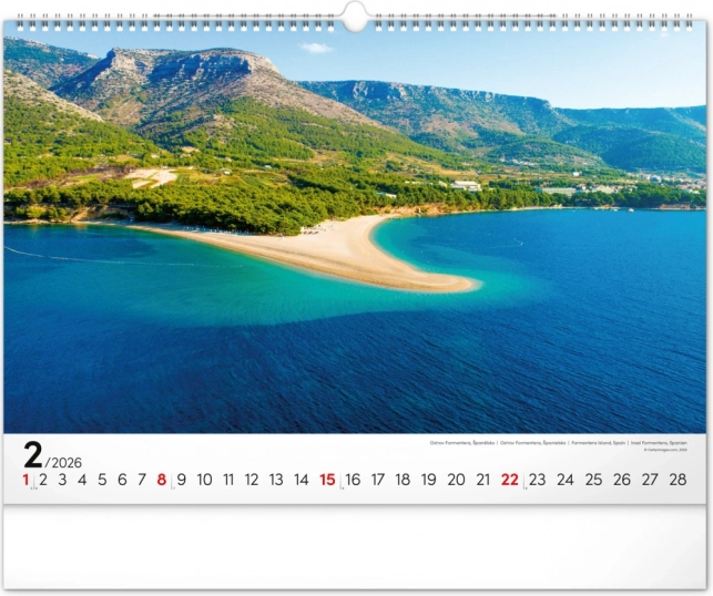 Zidni kalendar More 2026