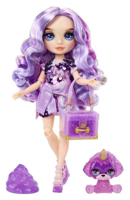 Rainbow High Fashion Doll with Pet - Violet Willow