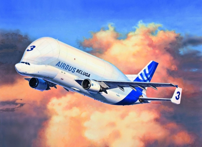 Iconic Beluga shape with realistic details