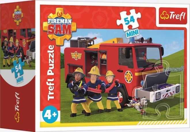 Trefl Mini Puzzle Fireman Sam Ready for Action