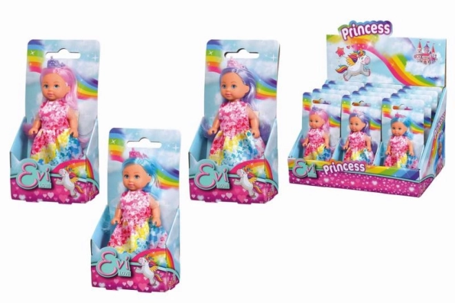 Evička Rainbow Princess Doll