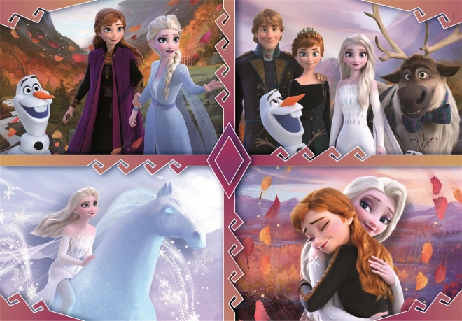 Motif enchanteur du film LA REINE DES NEIGES