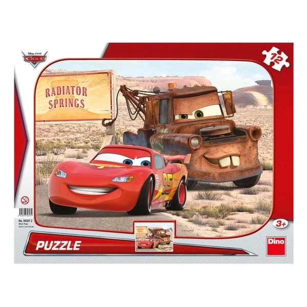 Lightning McQueen & Mater Puzzle - 12 Pieces